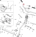 506152304 Руль Черный Для Ski Doo