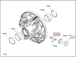 417224510 Палец Ролика Ведущего Вариатора Для Ski Doo 417224191