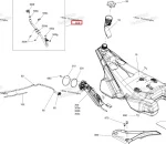 513034034 Шланг Топливный С Фильтром Для Ski Doo 600, 900 ACE 513034104, 513034122