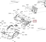 707900534 Панель Пола Задняя Для BRP Can Am Commander, MAVERICK