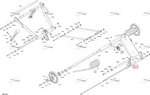 503195154 Рычаг Задней Подвески Черный Для Ski Doo 503191393