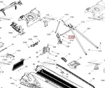 518325360 Кронштейн Рамы Для Ski Doo 518326657