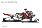 Наклейки VEL На Снегоход Ski Doo Summit Expert TURBO 039A
