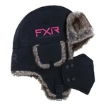 Шапка FXR Trapper Black/Elec Pink 221614-1094