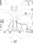 605642628 Разъем Для Ski Doo Expedition, Skandic