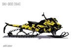 Наклейки VEL На Снегоход Ski Doo Summit Expert 024C