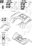 715000815 Крыло Переднее Черное Для BRP Can Am Outlander