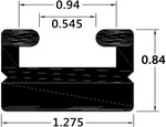 226-56-85 SPI Склиз Белый 142 СМ Профиль 24 Для Polaris 137