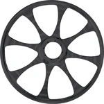 TKI 8 Spoke Billet Wheel Натяжной Ролик Гусеницы Черный 8' Дюймов