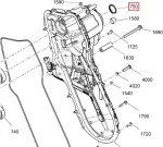 504154145 Заглушка КПП Для Ski Doo SKANDIC, EXPEDITION