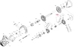 417224457 Шкив Ведущего Вариатора Подвижный Для Ski Doo 417224610, 417224181, 417224275, 417224341, 417224460