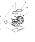 3021767 Цилиндр Для Polaris 700 Восстановленный