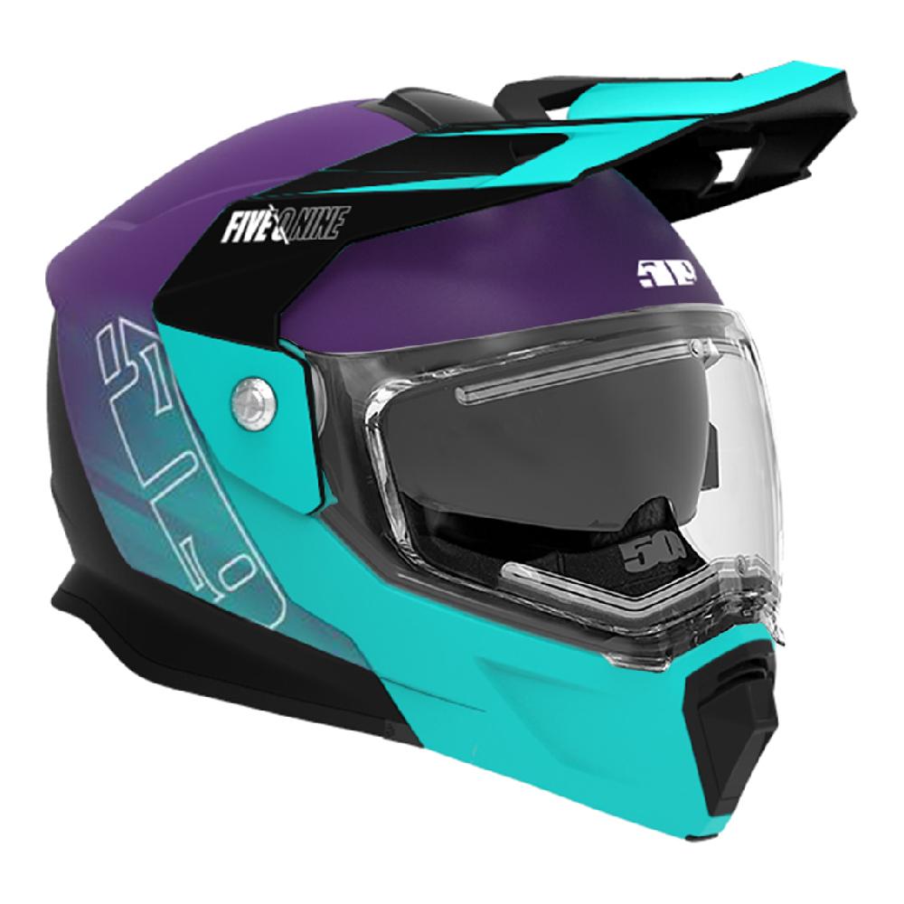 Шлем 509 Delta R4 с подогревом Galaxy Teal Purple, XS, F01004300-110-251