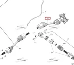 705403316 Привод В Сборе Передний Правый Для BRP Can Am Outlander XMR G3