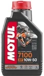 104097 MOTUL Моторное масло 7100 4тактное SAE 10W-50 1 литр