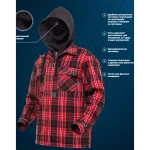 Рубашка с утеплителем Sorona FINNTRAIL 1324 Shirt Lumber Red M