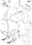 414967000 Трос Подсоса Для Ski Doo