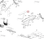 502007185 Изоляция Нижней Боковой Панели Для Ski Doo SKANDIC, Expedition