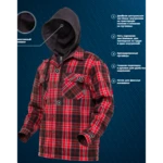 Рубашка с утеплителем Sorona FINNTRAIL 1324 Shirt Lumber Red L