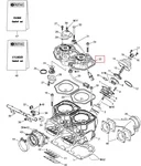 420923825 Головка Блока Цилиндров Для Ski Doo