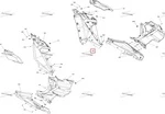 715010024 Накладка Переднего Крыла Левая Для BRP Can Am Maverick R