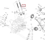 512061631 Провод Высоковольтный Для Ski Doo 600 EFI 512061360