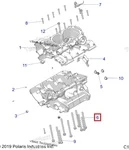 7521267 Болт Блока Картера Для Polaris 7520979, 7519141