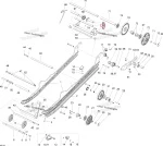 503191711 Ось Задней Подвески Для Ski Doo Expedition, Skandic