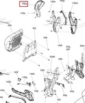 510006489 Дефлектор Ручки Пассажира Правый Для Ski Doo