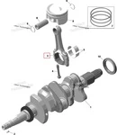 420917791 Шатун Для BRP Can Am Maverick R