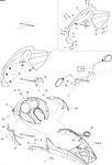 517303629 Зеркало Боковое Правое Для Ski Doo 2006-2009