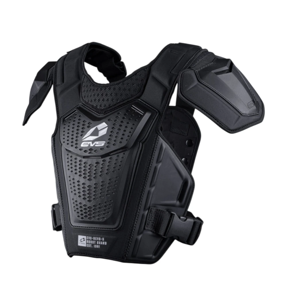 Жилет защитный EVS Revo 5 Black/White, L-XL, RV5-BK/WH-L/XL