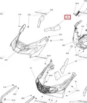 502007264 Изоляция Панели Левая Для Ski Doo