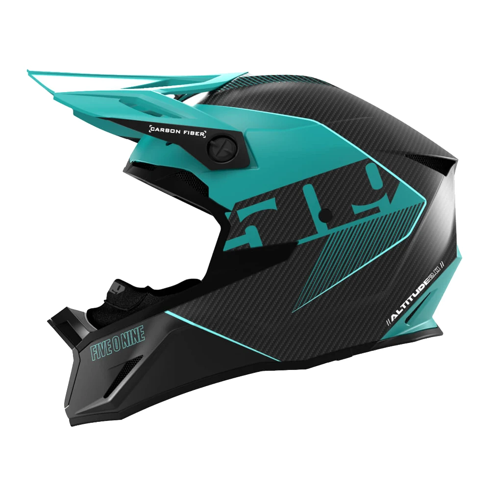 Шлем 509 Altitude 2.0 Carbon Fiber 3K Hi Flow Emerald, F01009900-303