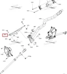 506153385 Пластина Рулевой Колонки Для Ski Doo SUMMIT X Expert 850 E-TEC REV Gen5
