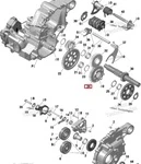 420434546 Шестерня КПП 35 Зубьев Для BRP Can Am RENEGADE, OUTLANDER 420434547