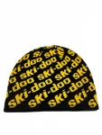 Шапка Ski-Doo Reversible Beanie Черно-Желтая 4488060010