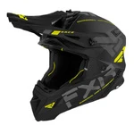 Шлем FXR Helium Race Div Black/Hi Vis Quick-Release 220604-1065