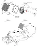 709200017 Кронштейн Вентилятора Для BRP Can Am Traxter, Quest, DS 650