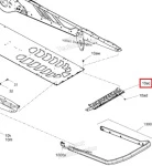 518331704 Кронштейн Брызговика Для Ski Doo 518331294