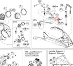 515175797 DESS Замок Зажигания Для Ski Doo 515177249, 515176815
