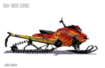 Наклейки VEL На Снегоход Ski Doo Summit Expert 029C