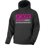 Детская толстовка FXR Race Division Tech Black/Fuchsia 201501-1090