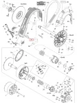 417300363 Кронштейн Защитного Кожуха Ремня Вариатора Для Ski Doo