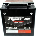 YIX30L-BS RDRIVE Аккумулятор EXTREMAL SILVER AGM 12В 30 АЧ Стартерный Герметичный Для Мототехники Для Ski Doo 515176151 Arctic Cat 0445-081