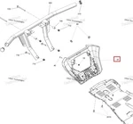 715009563 Панель Передняя Для BRP Can Am Outlander