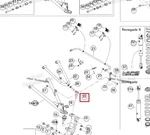 505071863 Шаровая Опора Верхнего Рычага Для Ski Doo 505070560, 505071082, 505071483, 505071679, 505072047, 505072257
