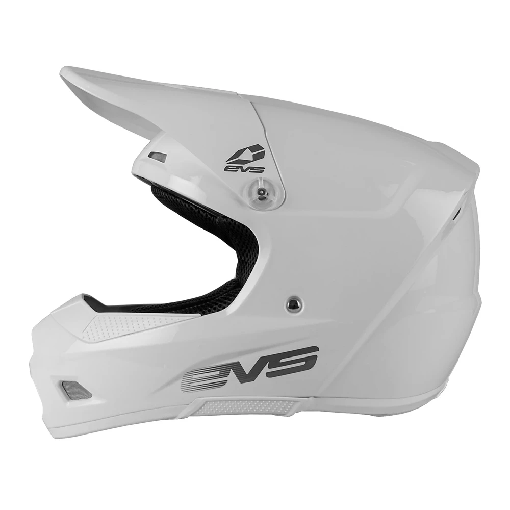 Детский шлем EVS T3 Solid White, Large, HE21T3S-WH-L