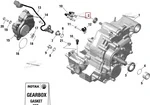711250450 Сальник КПП Для BRP Can Am 420250450
