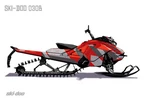 Наклейки VEL На Снегоход Ski Doo Summit Expert 030B